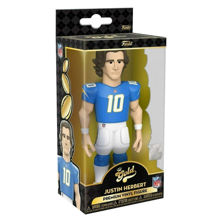 Vinyl Gold: NFL (Chargers), Justin Herbert (BLUE)