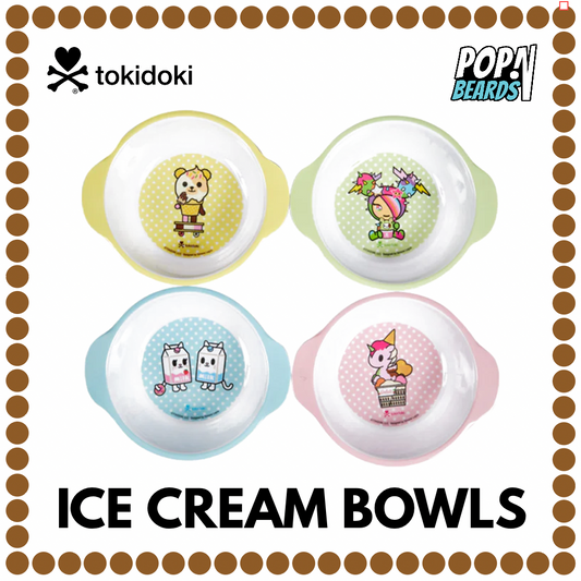 Tokidoki: Bowls, Sweet Cafe (Ice Cream) (4-PK)