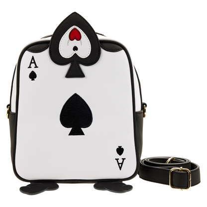 Loungefly: Disney Alice in Wonderland - Ace of Spades Cross Body Bag