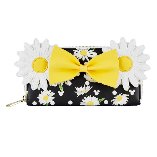 Loungefly: Disney - Minnie Mouse Daisies Zip Around Wallet