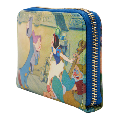 Loungefly: Disney - Snow White Scenes Zip Around Wallet