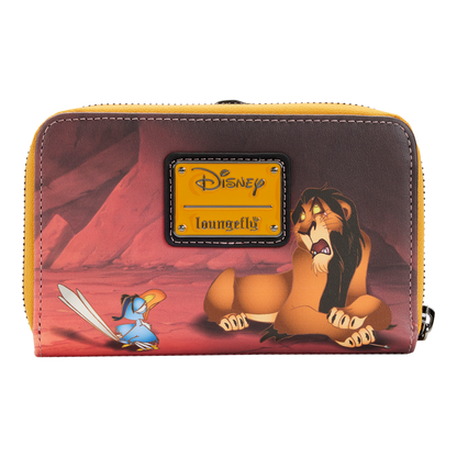 Loungefly: Disney - Lion King Villains Scene Scar Zip Around Wallet