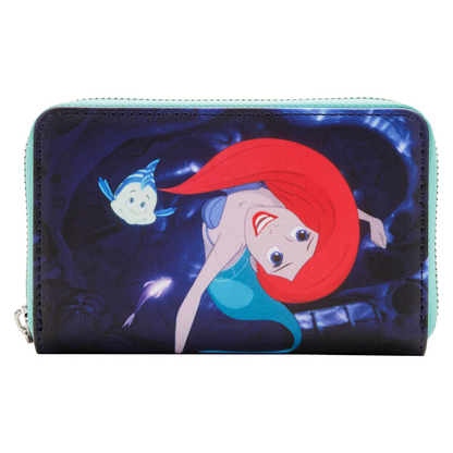 Loungefly: Disney The Little Mermaid - Princess Scenes Series Zip Around Wallet