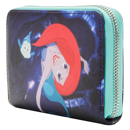 Loungefly: Disney The Little Mermaid - Princess Scenes Series Zip Around Wallet