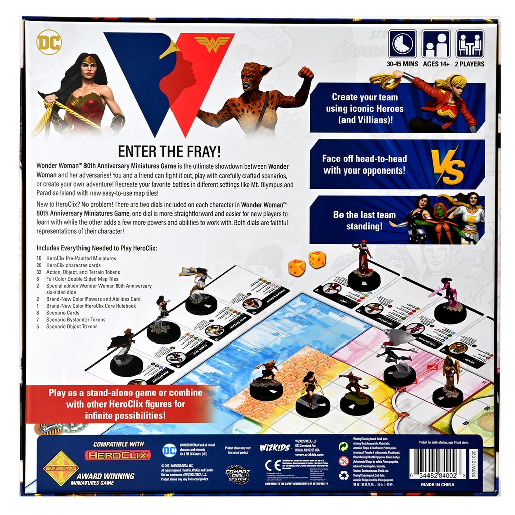 HeroClix: Wonder Woman - 80th Anniversary - Miniatures Game