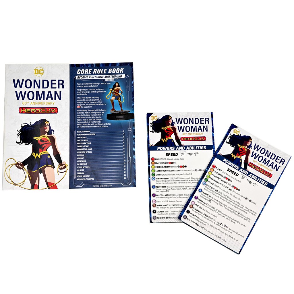 HeroClix: Wonder Woman - 80th Anniversary - Miniatures Game