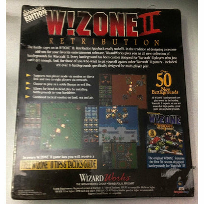 W!Zone Expansion For Warcraft 2 Tides Of Darkness - PC