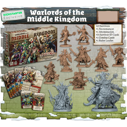 Zombicide: White Death Warlords of the Middle Kingdom - Kickstarter Exclusive - Super Anime Store