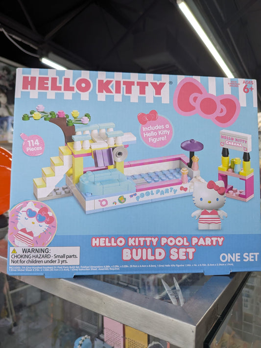 Sanrio Hello Kitty Pool Party Build Set 114 Pieces