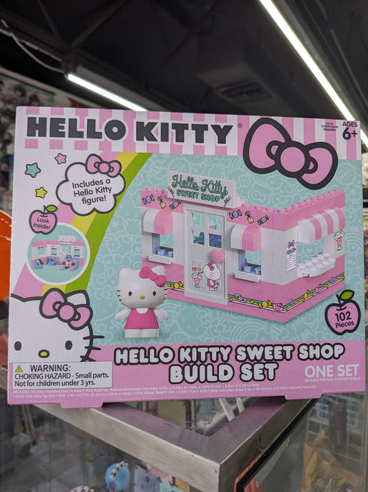 Sanrio Hello Kitty Sweet Shop Build Set 102 Pieces