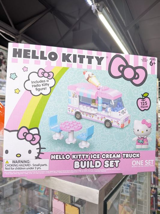 Sanrio Hello Kitty Ice Cream Truck Build Set 125 Pieces