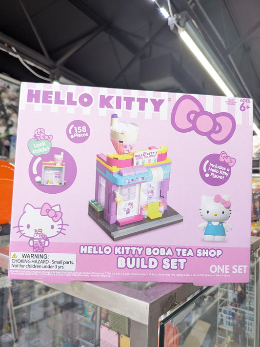 Sanrio Hello Kitty Boba Tea Shop Build Set 158 pieces