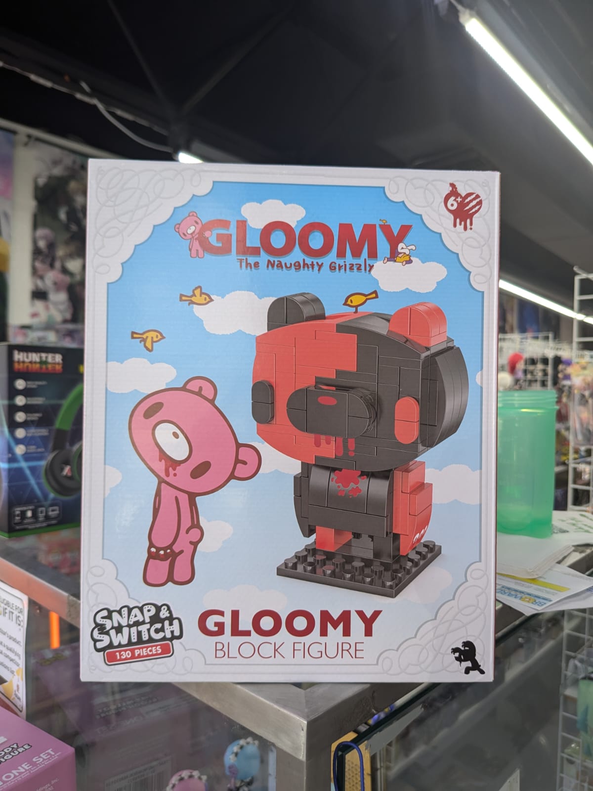 Gloomy Bears Gloomy Block Figure Snap & Switch 124 Pieces