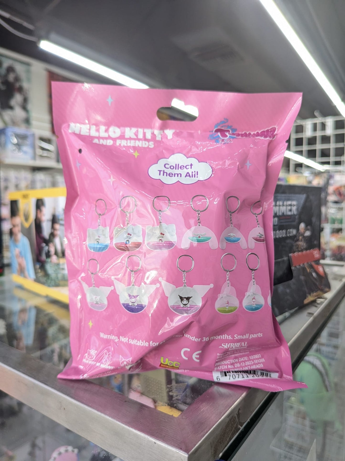 Hello Kitty and Friends Tsunameez™ Keychain Blind Bag [1 Blind Box]