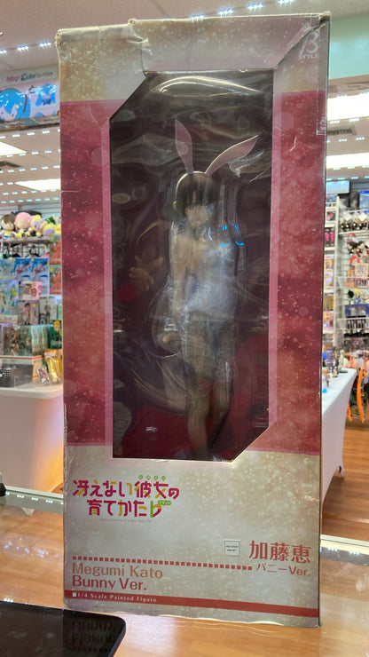 Saekano How to raise a boring girlfriend Megumi Kato: Bunny Ver. 1/4 Scale Figure DAMAGED BOX