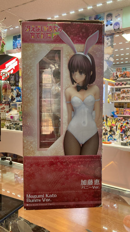 Saekano How to raise a boring girlfriend Megumi Kato: Bunny Ver. 1/4 Scale Figure DAMAGED BOX