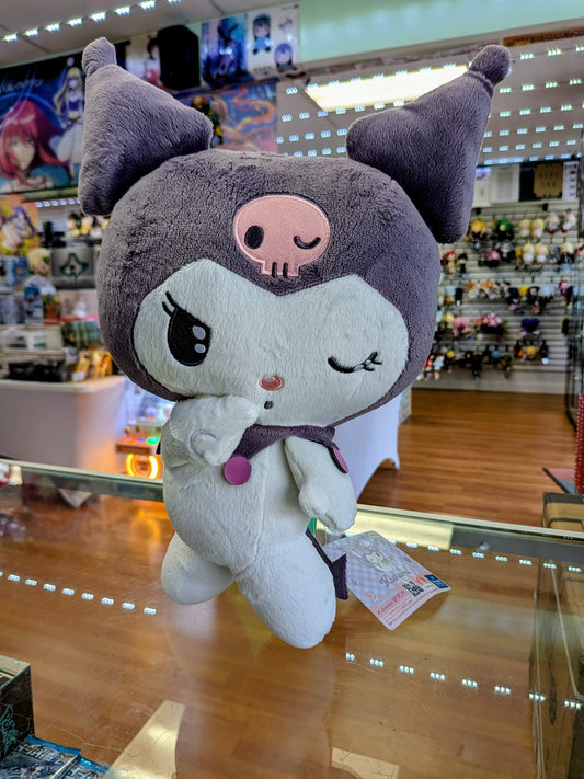 Sanrio Kuromi Backward Secret BIG Plush Dusky Colors, 15"