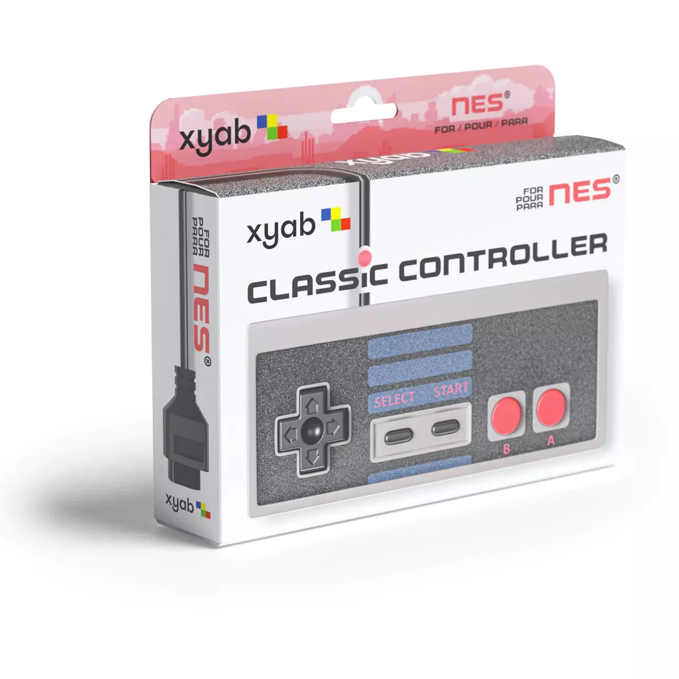 Wired Controller Compatible With NES (XYAB)