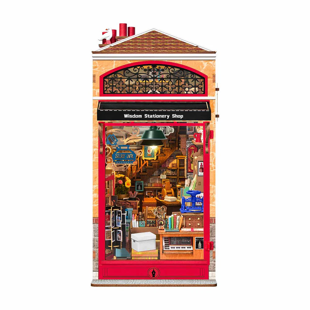 Rolife Wisdom Stationery Shop DIY Book Nook