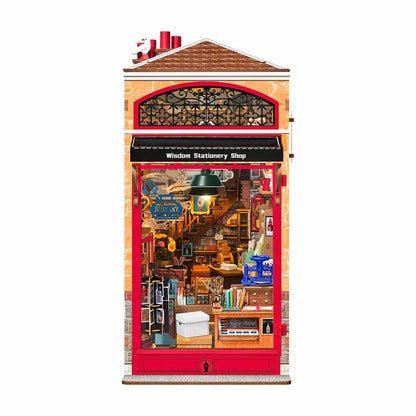 Rolife Wisdom Stationery Shop DIY Book Nook