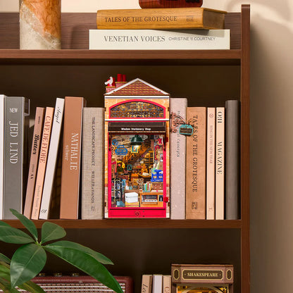 Rolife Wisdom Stationery Shop DIY Book Nook