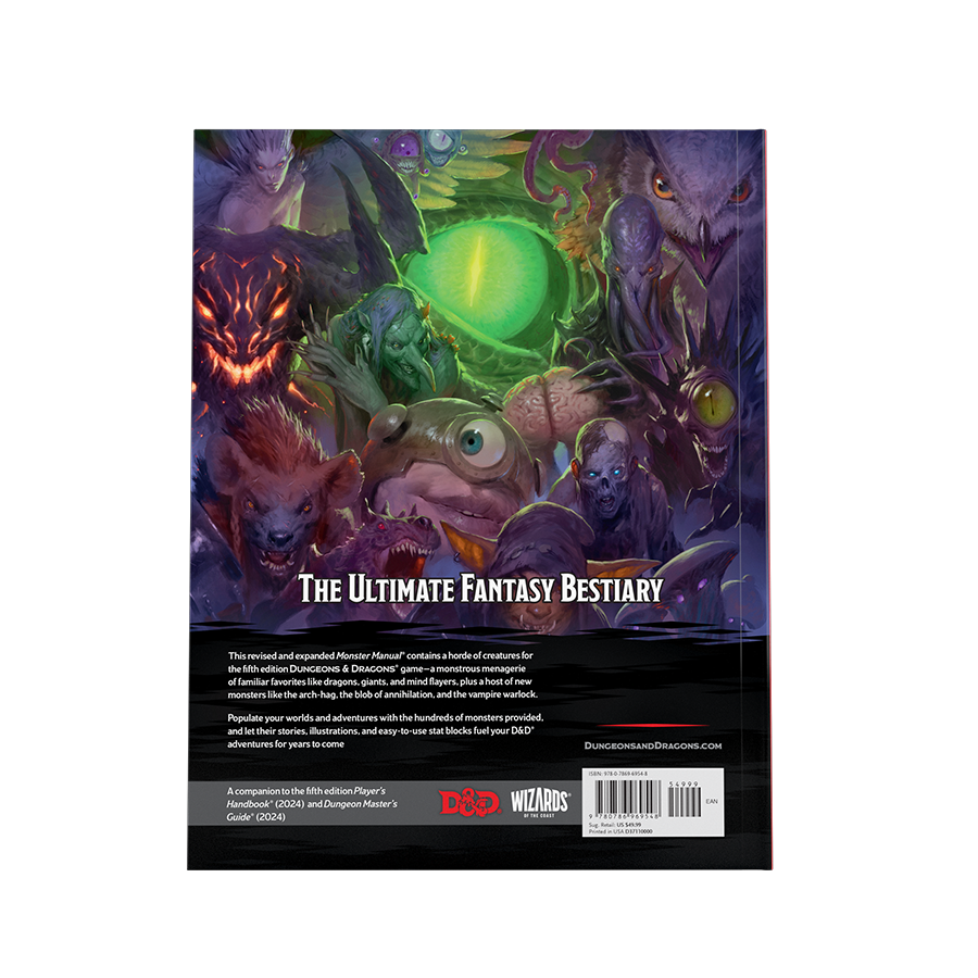 D&D: 2024 Monster Manual - Super Anime Store