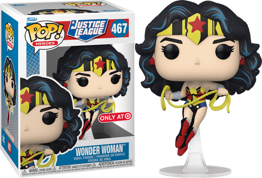 POP! Heroes: 467 Justice League, Wonder Woman Exclusive