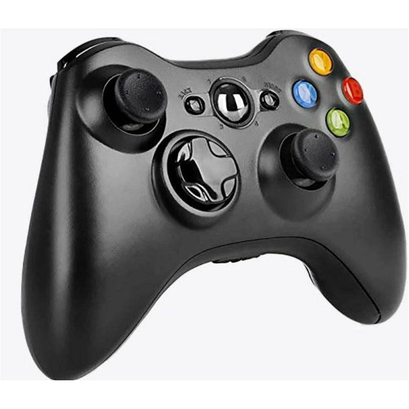 Black Wireless Controller  Compatible With Microsoft Xbox 360®