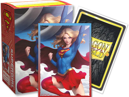 Dragon Shield: Standard 100ct Sleeves - Supergirl (Superman Series)