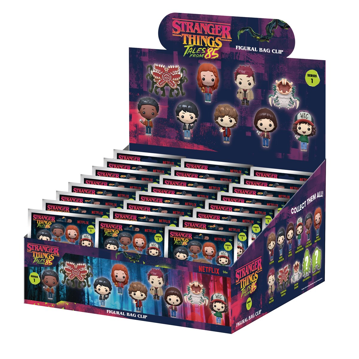 Stranger Things: Tales from '85 3D Foam Bag Clip Blind Bag