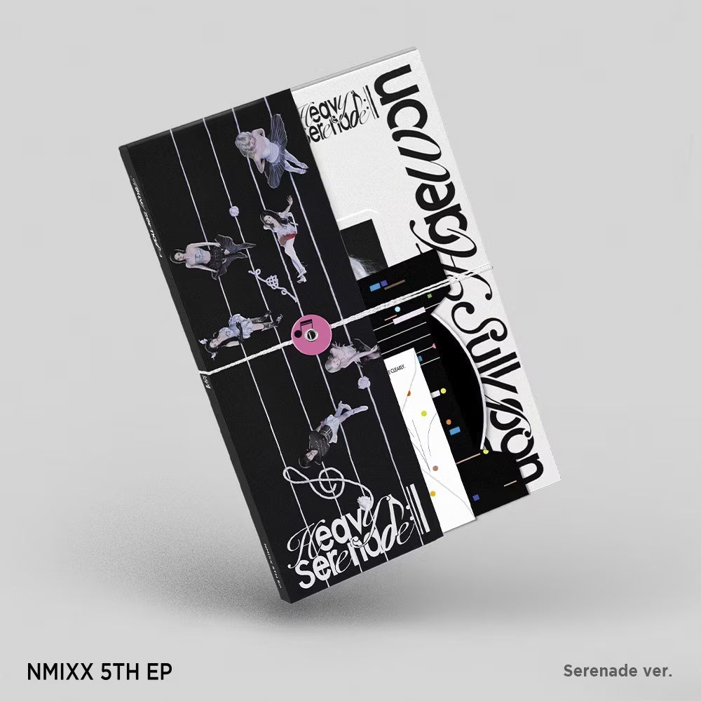 NMIXX Heavy Serenade [Serenade ver.] (Sticker / Stickers, Photo Book, Postcard, Photo / Photo Card, Poster) CD