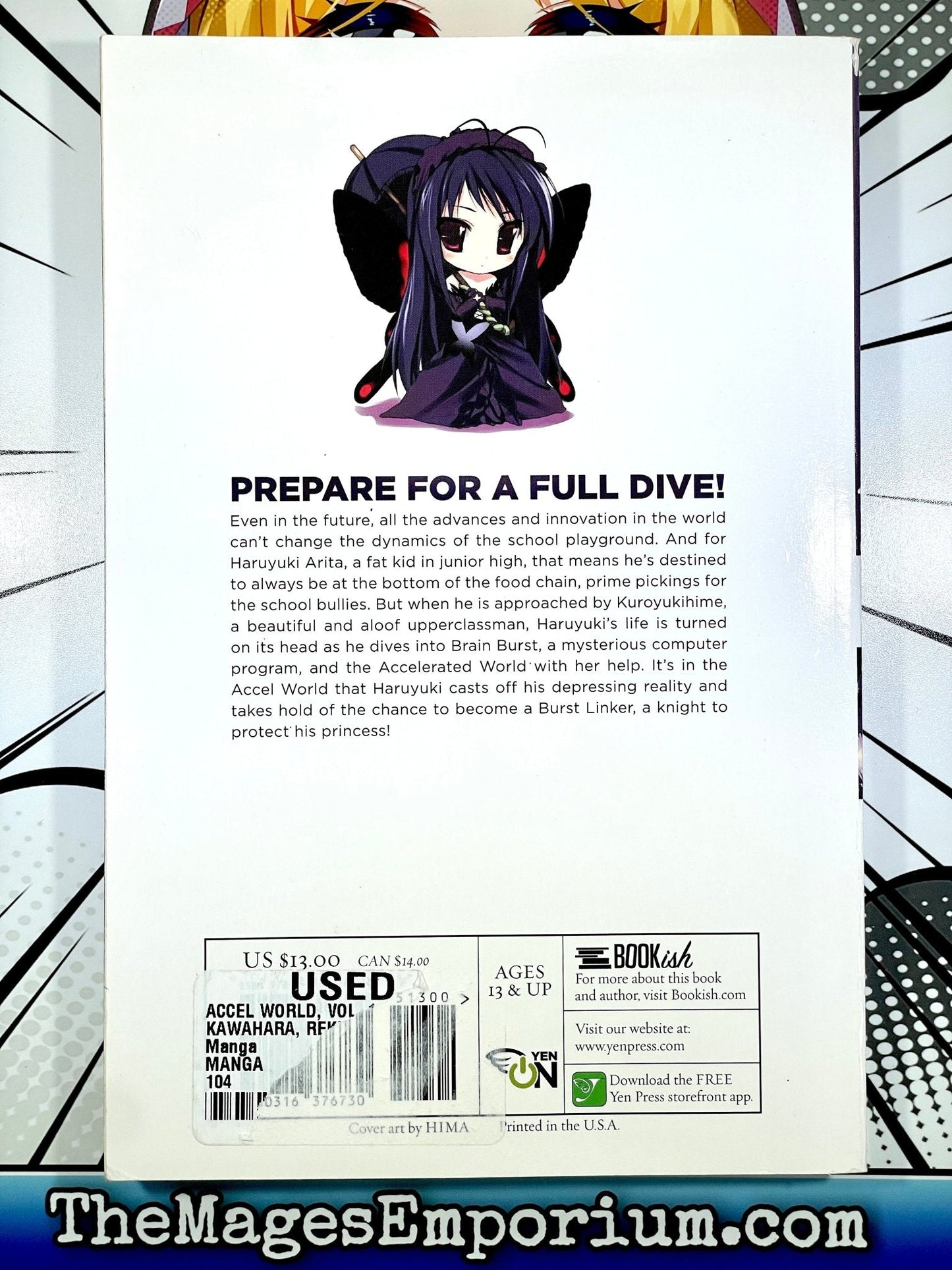 Accel World Kuroyukihime’s Return Vol 1 Light Novel