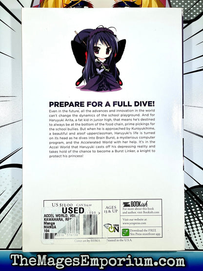 Accel World Kuroyukihime’s Return Vol 1 Light Novel