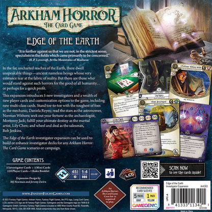 Arkham Horror LCG: Edge of the Earth Investigator Expansion Super Anime Store Arkham Horror LCG: Edge of the Earth Investigator Expansion Super Anime Store