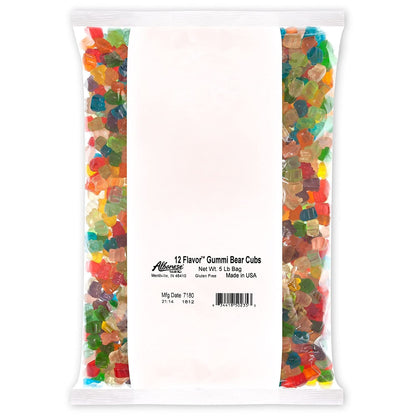 12 Flavor Gummi Bear Cubs 5 lb. Bag