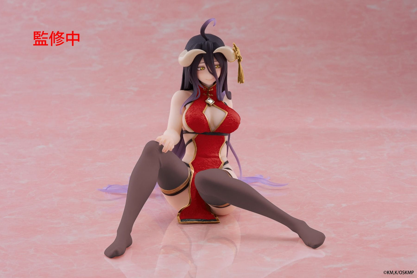 Overlord Albedo Chinese Dress Ver. Renewal Desktop Cute Figure