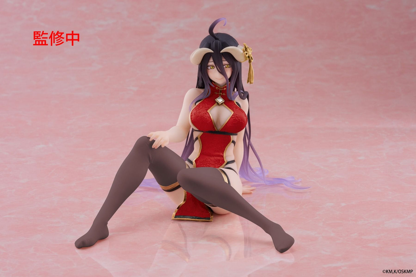 Overlord Albedo Chinese Dress Ver. Renewal Desktop Cute Figure