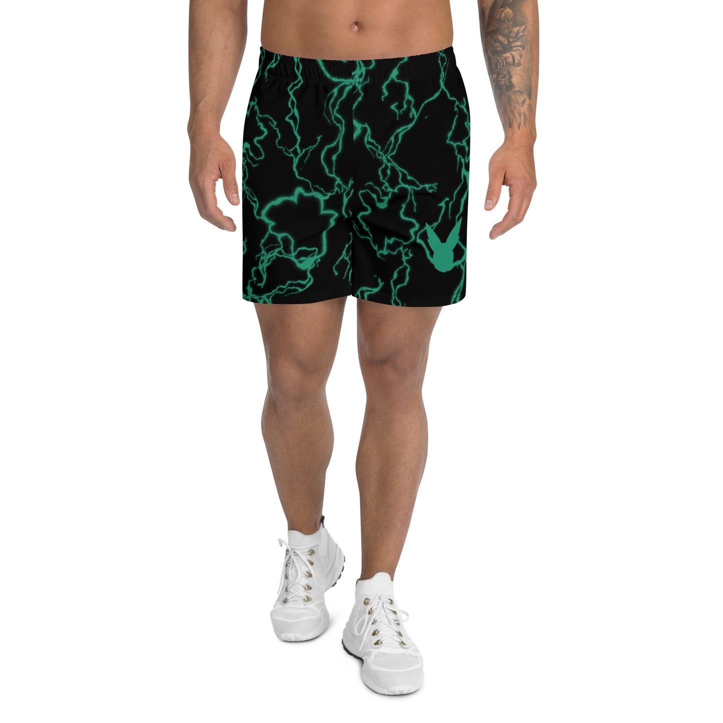 Black Whip Deku Recycelte sportliche Anime-Shorts