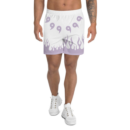 Sixth Paths Lavender Recycled Athletic Anime Shorts