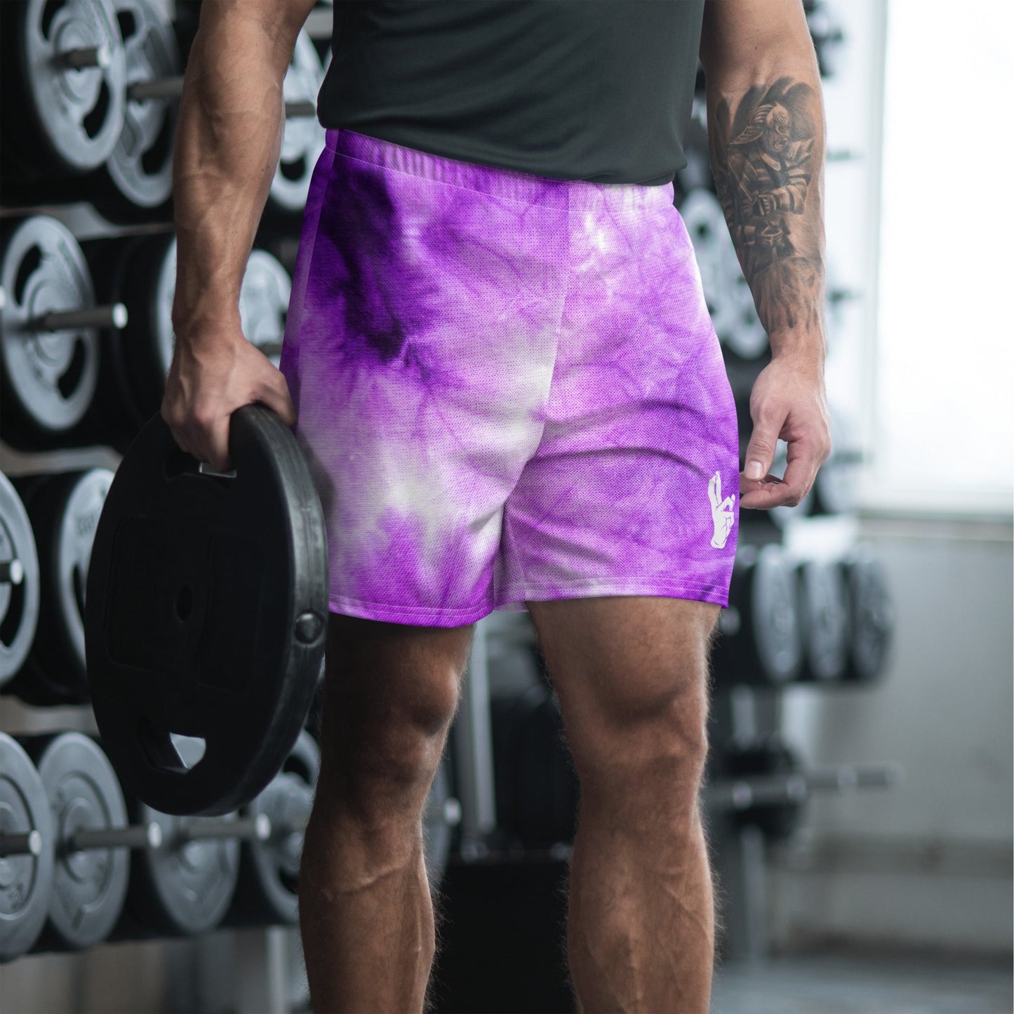 Domain Expansion Tie Dye recycelte Sportshorts