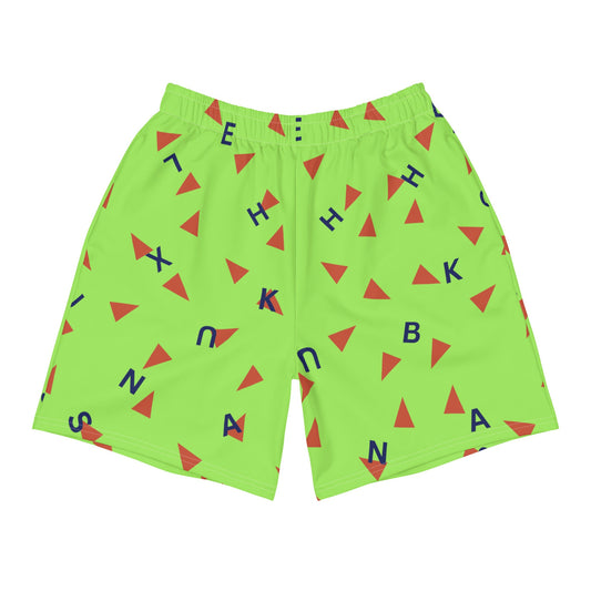 Roshi Green Men's Recycled Athletic Anime Shorts