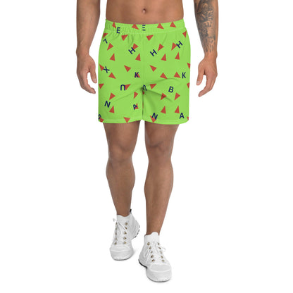 Roshi Green Men's Recycled Athletic Anime Shorts