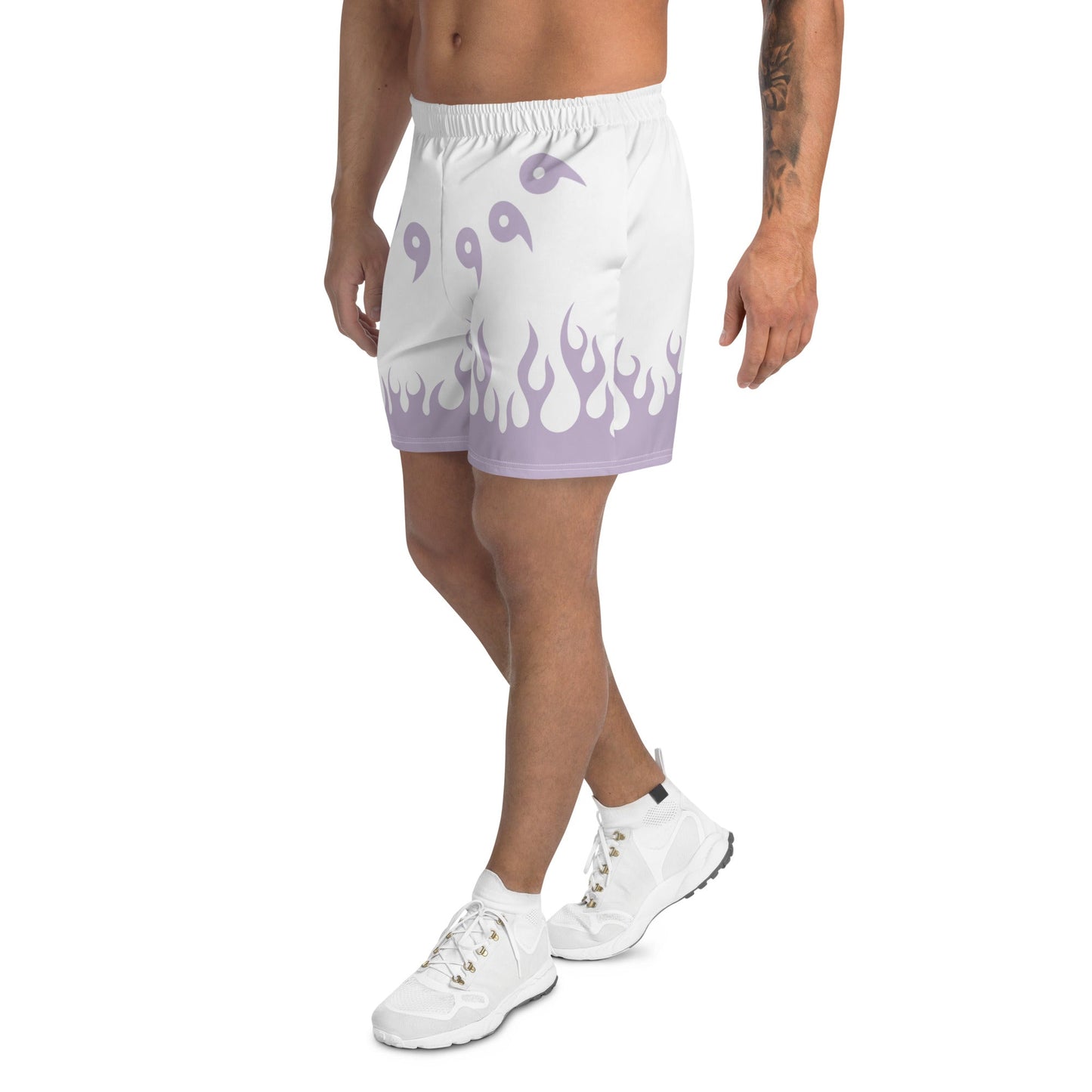 Sixth Paths Lavender Recycled Athletic Anime Shorts