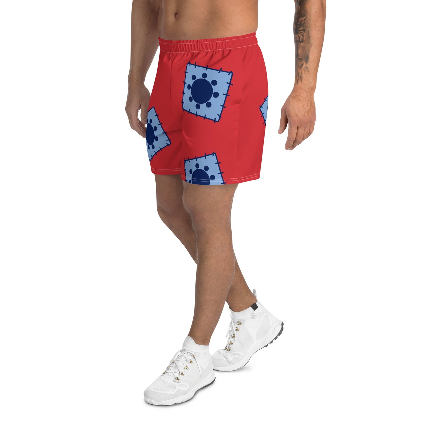 Luffy Wano Men's Recycled Athletic Anime Shorts