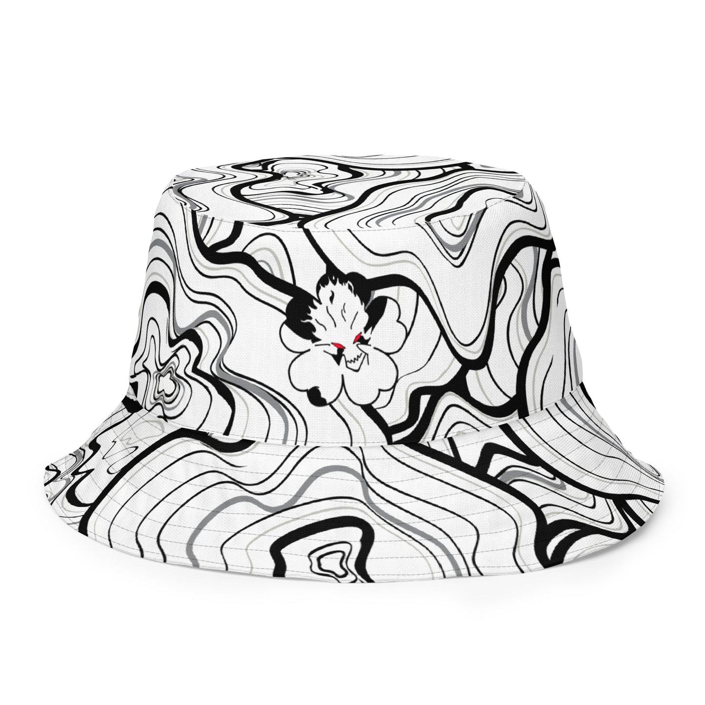 Asta Devil Form 2 in 1 Reversible Bucket Hat