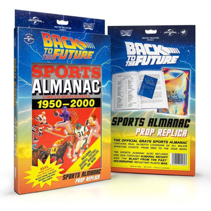 Zurück in die Zukunft Teil II „Grays Sports Almanac“-Requisitenreplik