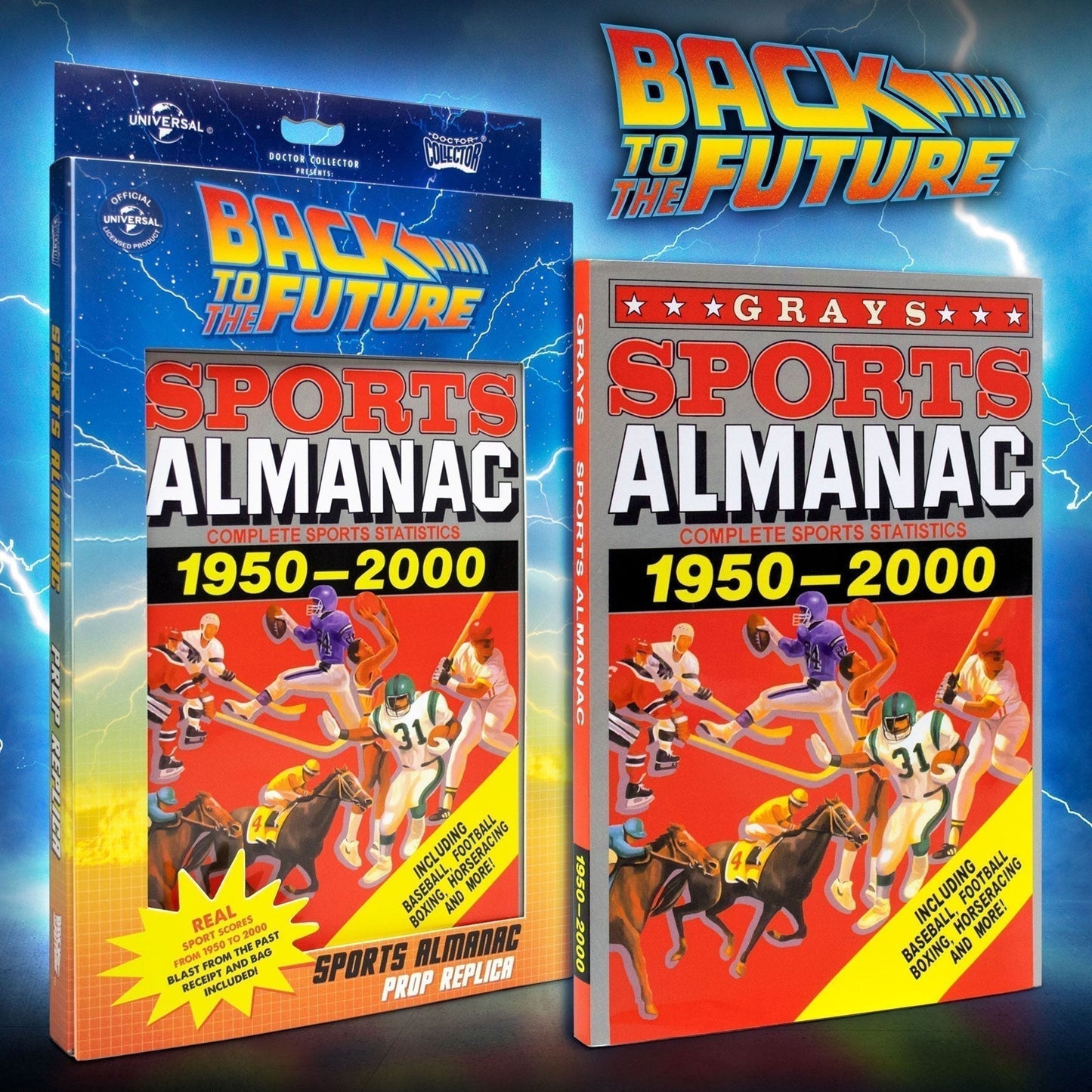 Zurück in die Zukunft Teil II „Grays Sports Almanac“-Requisitenreplik