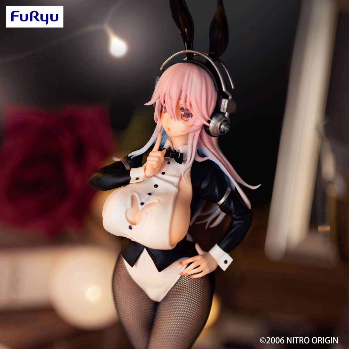 Super Sonico Bicute Bunnies Figure Tailcoat Ver.