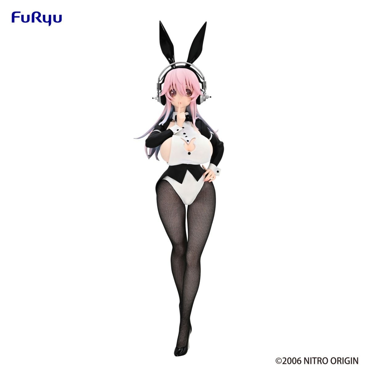 Super Sonico Bicute Bunnies Figure Tailcoat Ver.