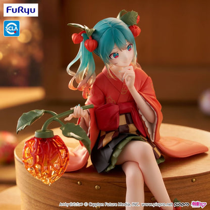 Hatsune Miku Flower Fairy Winter Cherry Noodle Stopper Figure | Official Furyu